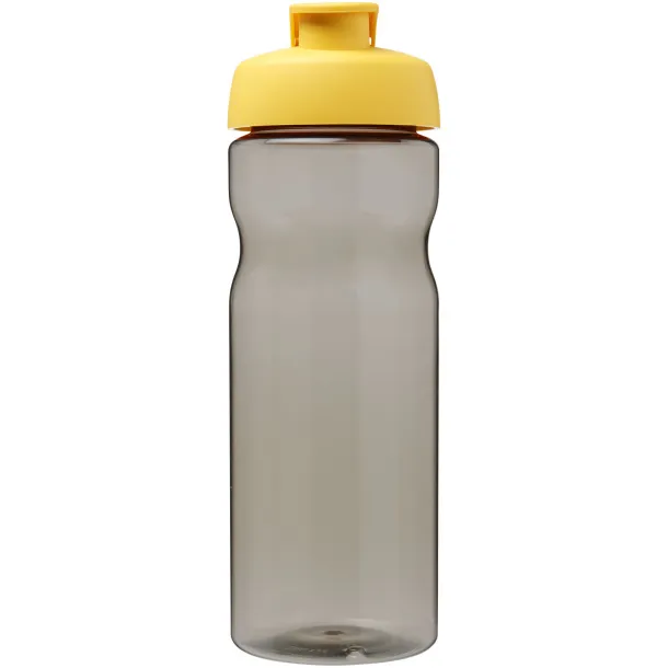 H2O Active® Base Tritan™ 650 ml flip lid sport bottle Charcoal Yellow