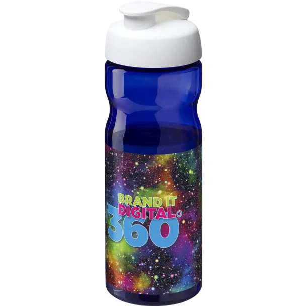 H2O Active® Base Tritan™ sportska boca s preklopnim poklopcem, 650 ml Plava Bijela
