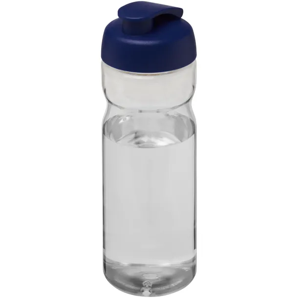 H2O Active® Base Tritan™ 650 ml flip lid sport bottle - Unbranded White Blue