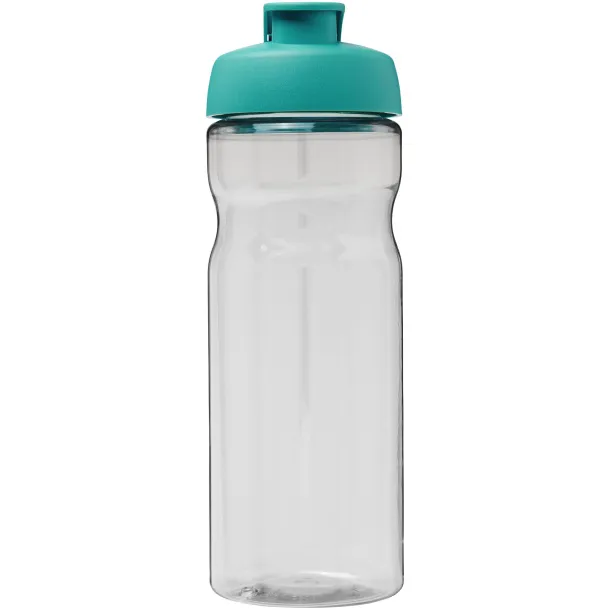 H2O Active® Base Tritan™ 650 ml flip lid sport bottle - Unbranded White Aqua blue