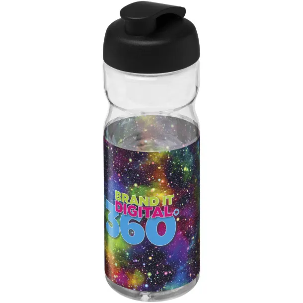 H2O Active® Base Tritan™ sportska boca s preklopnim poklopcem, 650 ml Bijela Crna