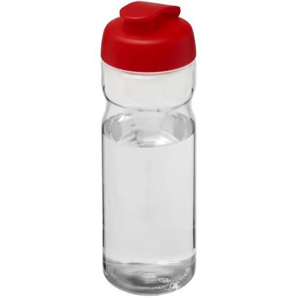 H2O Active® Base Tritan™ 650 ml flip lid sport bottle - Unbranded White Red