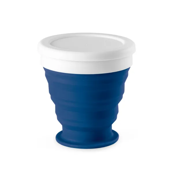 ASTRADA Foldable travel cup 250 ml Blue