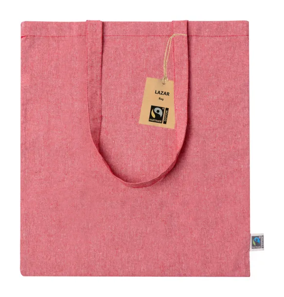 Rendi Fairtrade shopping bag Red