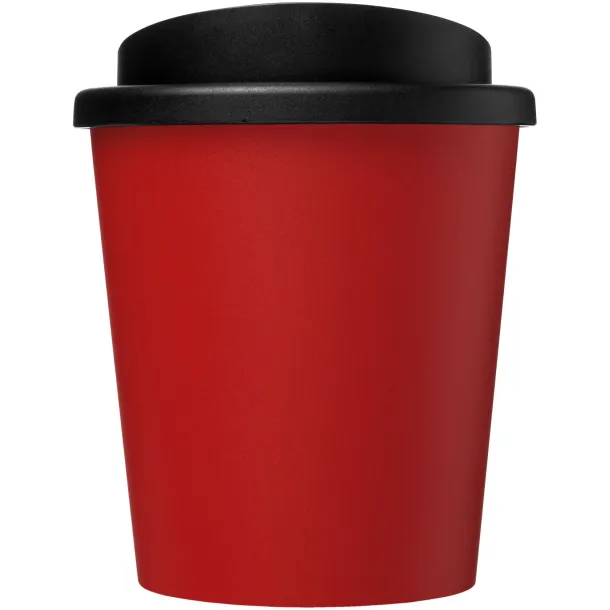 Americano® Espresso 250 ml recycled insulated tumbler - Unbranded Red Solid black