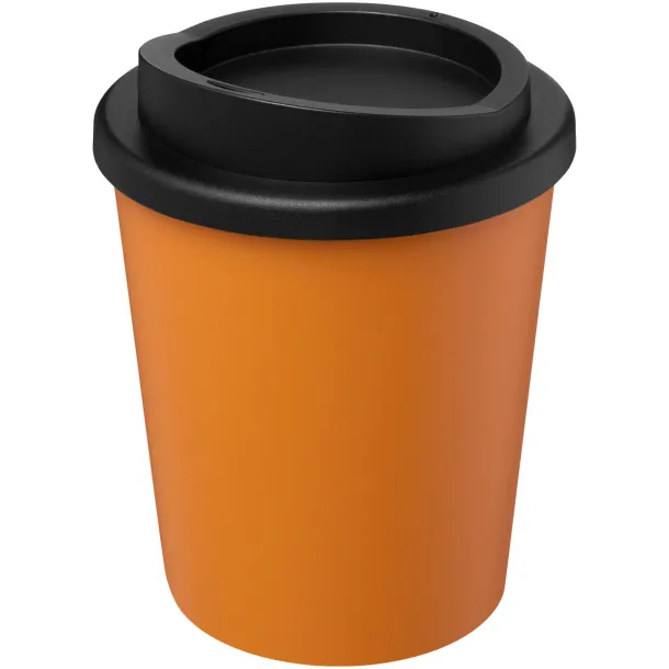 Americano® Espresso 250 ml recycled insulated tumbler - Unbranded Orange Solid black