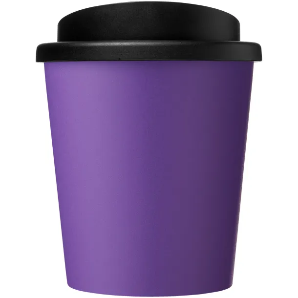 Americano® Espresso 250 ml recycled insulated tumbler - Unbranded Purple Solid black