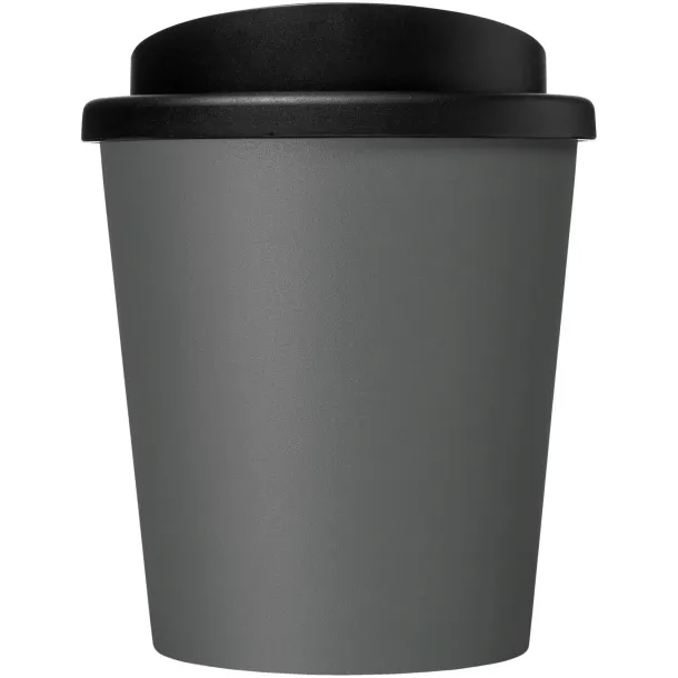 Americano® Espresso 250 ml recycled insulated tumbler - Unbranded Grey Solid black