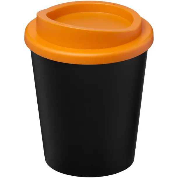 Americano® Espresso Eco 250 ml recycled tumbler Solid black Orange