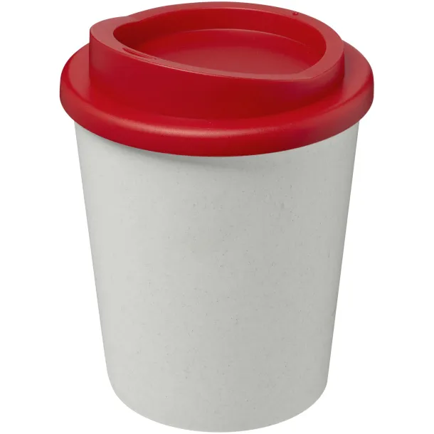 Americano® Espresso Eco 250 ml recycled tumbler - Unbranded White Red