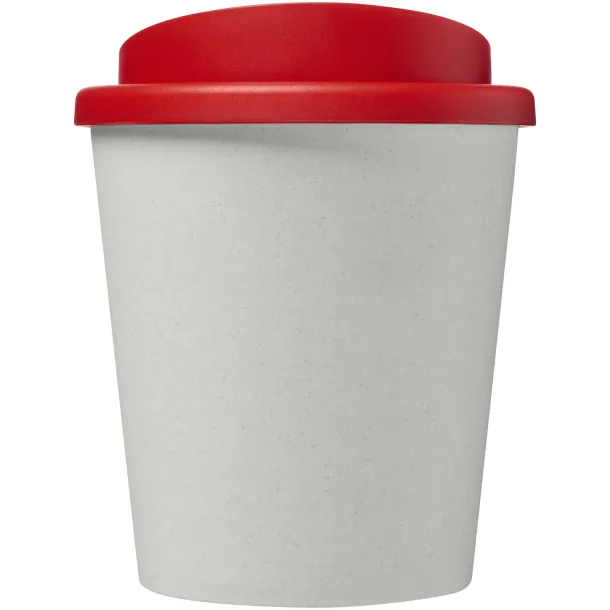 Americano® Espresso Eco 250 ml recycled tumbler - Unbranded White Red