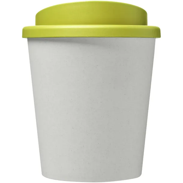 Americano® Espresso Eco 250 ml recycled tumbler - Unbranded White Lime