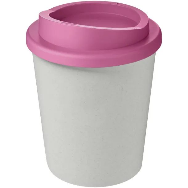 Americano® Espresso Eco 250 ml recycled tumbler - Unbranded White Magenta