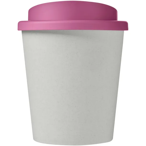 Americano® Espresso Eco 250 ml recycled tumbler - Unbranded White Magenta