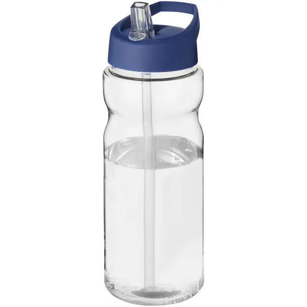 H2O Active® Base Tritan™ 650 ml spout lid sport bottle - Unbranded White Blue