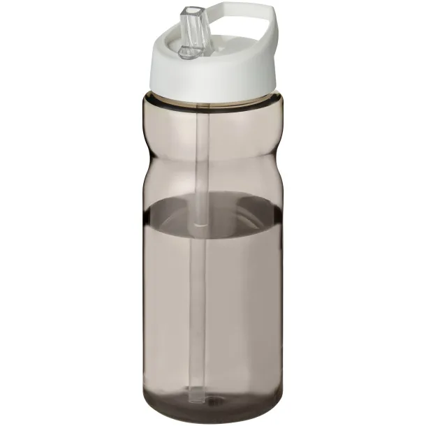 H2O Active® Base Tritan™ 650 ml spout lid sport bottle Charcoal White