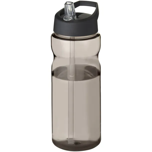 H2O Active® Base Tritan™ 650 ml spout lid sport bottle - Unbranded Charcoal Solid black