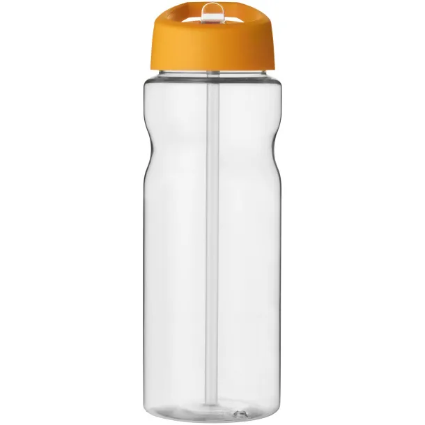 H2O Active® Base Tritan™ 650 ml spout lid sport bottle - Unbranded White Orange