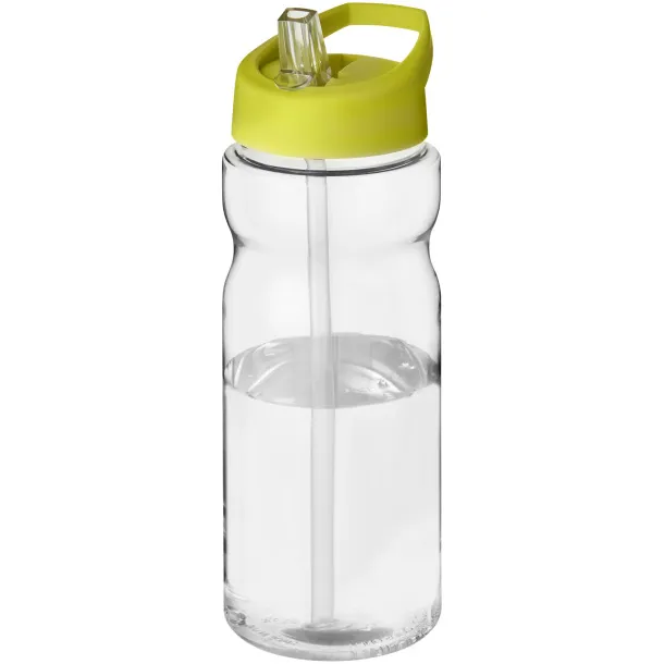 H2O Active® Base Tritan™ 650 ml spout lid sport bottle - Unbranded White Lime