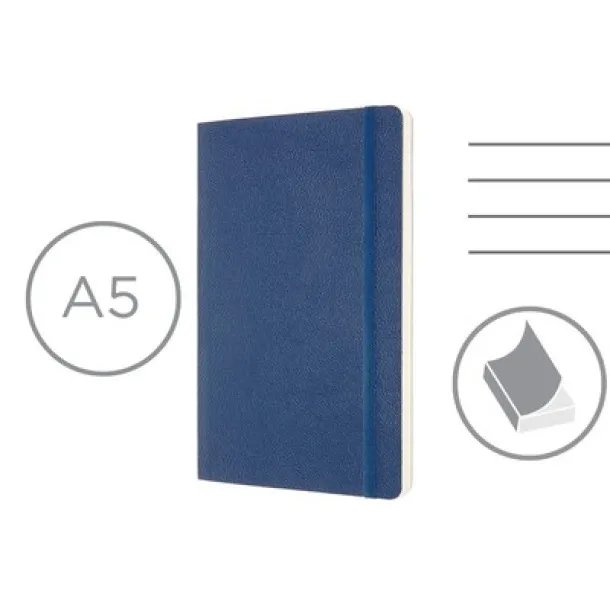  MOLESKINE Classic Leather notebook approx. A5 blue