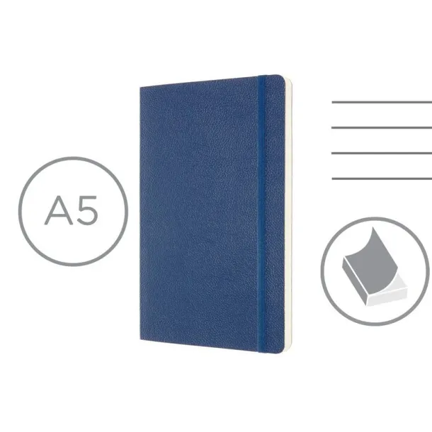  MOLESKINE Classic Leather notebook approx. A5 blue