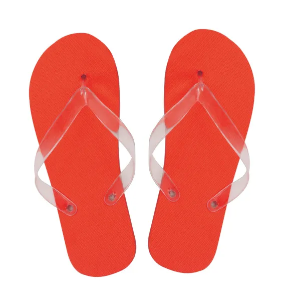 Salti beach slippers Red