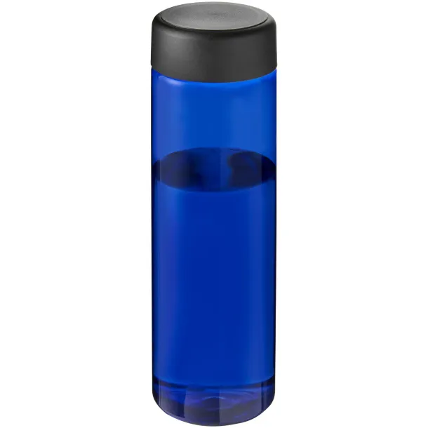 H2O Active® Eco Vibe 850 ml screw cap water bottle Blue Solid black