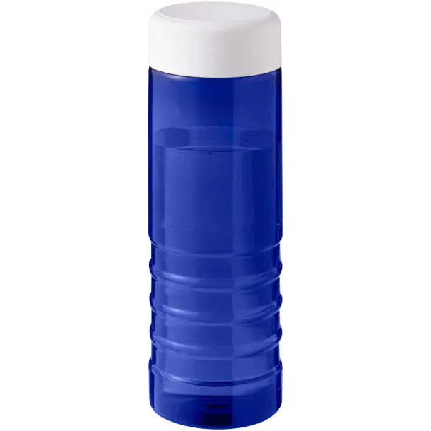 H2O Active® Eco Treble 750 ml screw cap water bottle - Unbranded Blue White