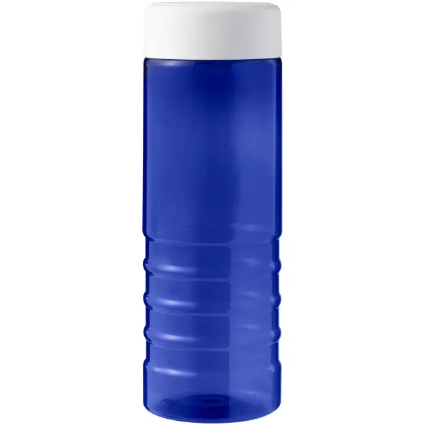 H2O Active® Eco Treble 750 ml screw cap water bottle - Unbranded Blue White