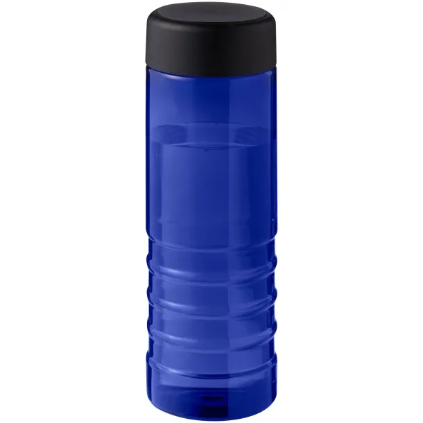 H2O Active® Eco Treble 750 ml screw cap water bottle - Unbranded Blue Solid black