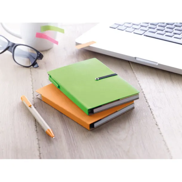 RECONOTE Recycled notebook Green