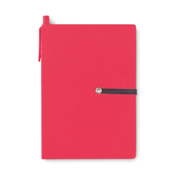 RECONOTE Recycled notebook Red