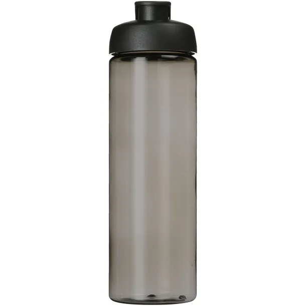 H2O Active® Eco Vibe 850 ml flip lid sport bottle Charcoal Solid black