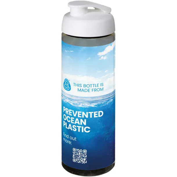 H2O Active® Eco Vibe Sportska boca s preklopnim poklopcem, 850 ml Ugljen Bijela