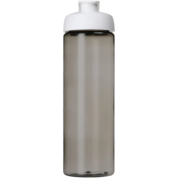 H2O Active® Eco Vibe 850 ml flip lid sport bottle Charcoal White