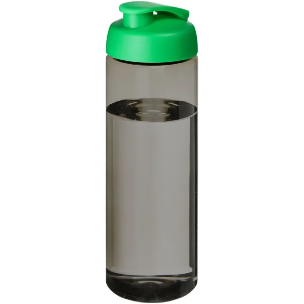 H2O Active® Eco Vibe 850 ml flip lid sport bottle Charcoal Green