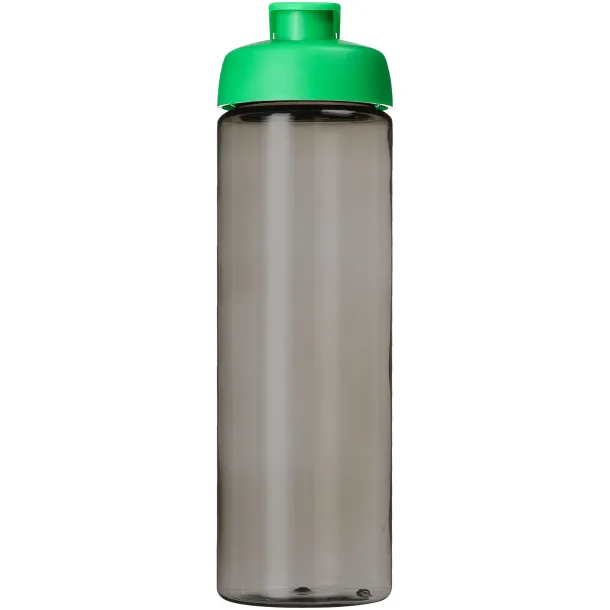 H2O Active® Eco Vibe 850 ml flip lid sport bottle Charcoal Green