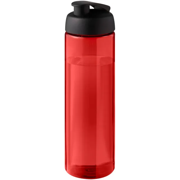 H2O Active® Eco Vibe 850 ml flip lid sport bottle Red Solid black