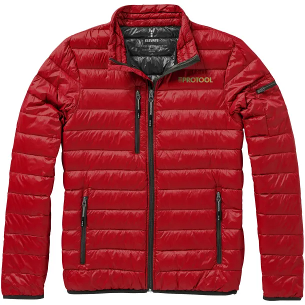 Scotia light down jacket - Elevate Life Red