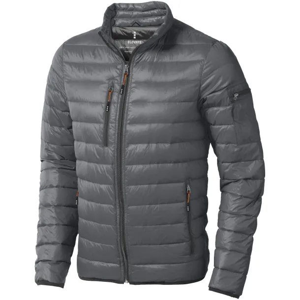 Scotia light down jacket - Elevate Life Steel grey