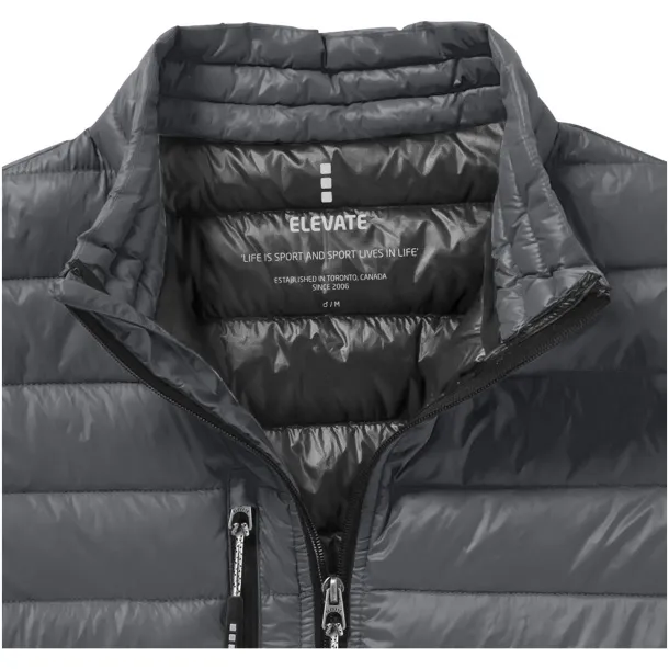 Scotia light down jacket - Elevate Life Steel grey