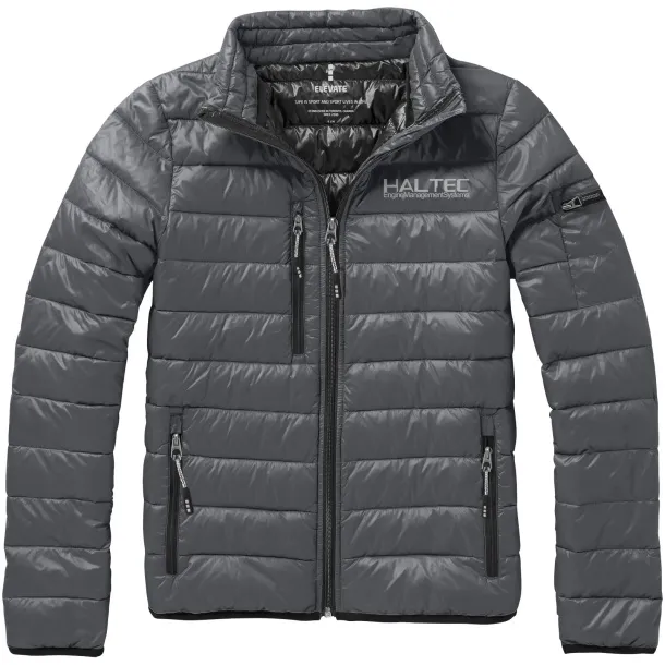 Scotia light down jacket - Elevate Life Steel grey