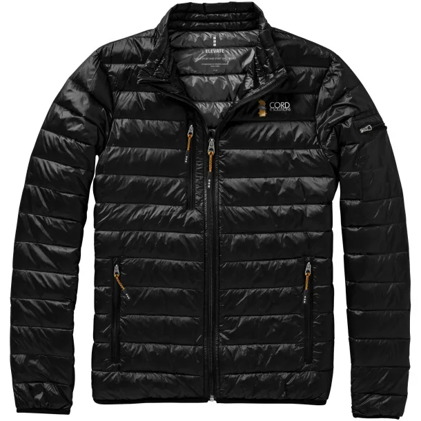 Scotia light down jacket - Elevate Life Solid black