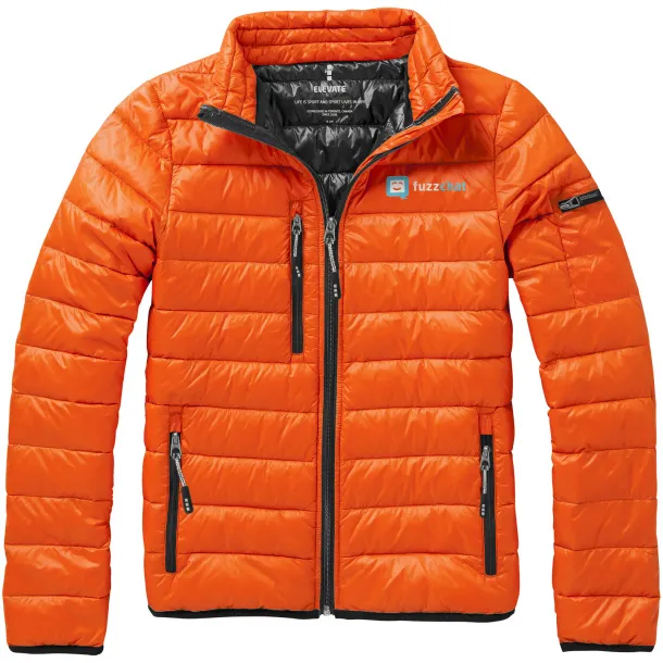 Scotia light down jacket - Elevate Life Orange