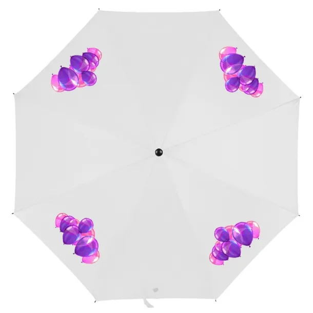  Manual umbrella, foldable Bijela