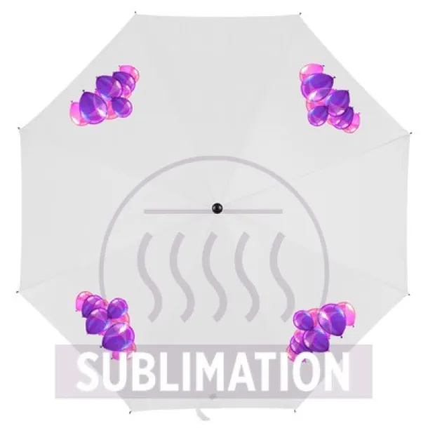  Manual umbrella, foldable Bijela