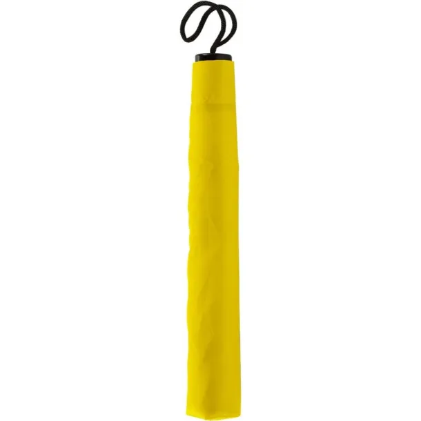  Manual umbrella, foldable yellow