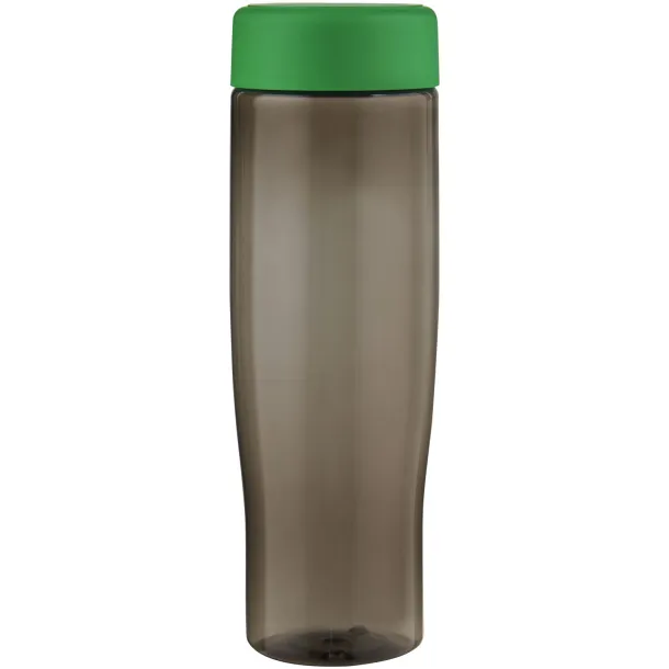 H2O Active® Eco Tempo 700 ml screw cap water bottle Green Charcoal