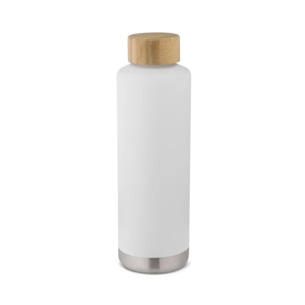 NORRE BOTTLE Stainless steel bottle White