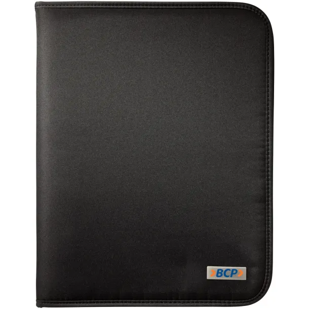 Stanford deluxe A4 zippered portfolio - Bullet Crna